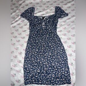 Windsor Navy Floral Mini Dress
